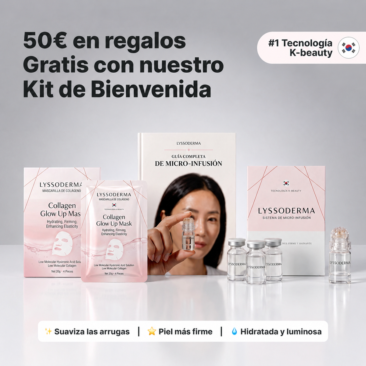 Micro-Infusión Coreana | Piel más firme y luminosa desde la primera aplicación